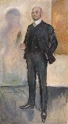 Heinrich Eduard Linde-Walther Portrat Walther Rathenau oil on canvas